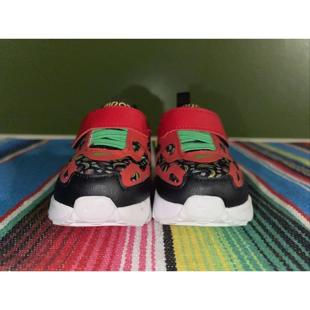 Nike Air Max 200 Toddler 2C‎ Fruit Sneakers University Red Green Spark Adorable